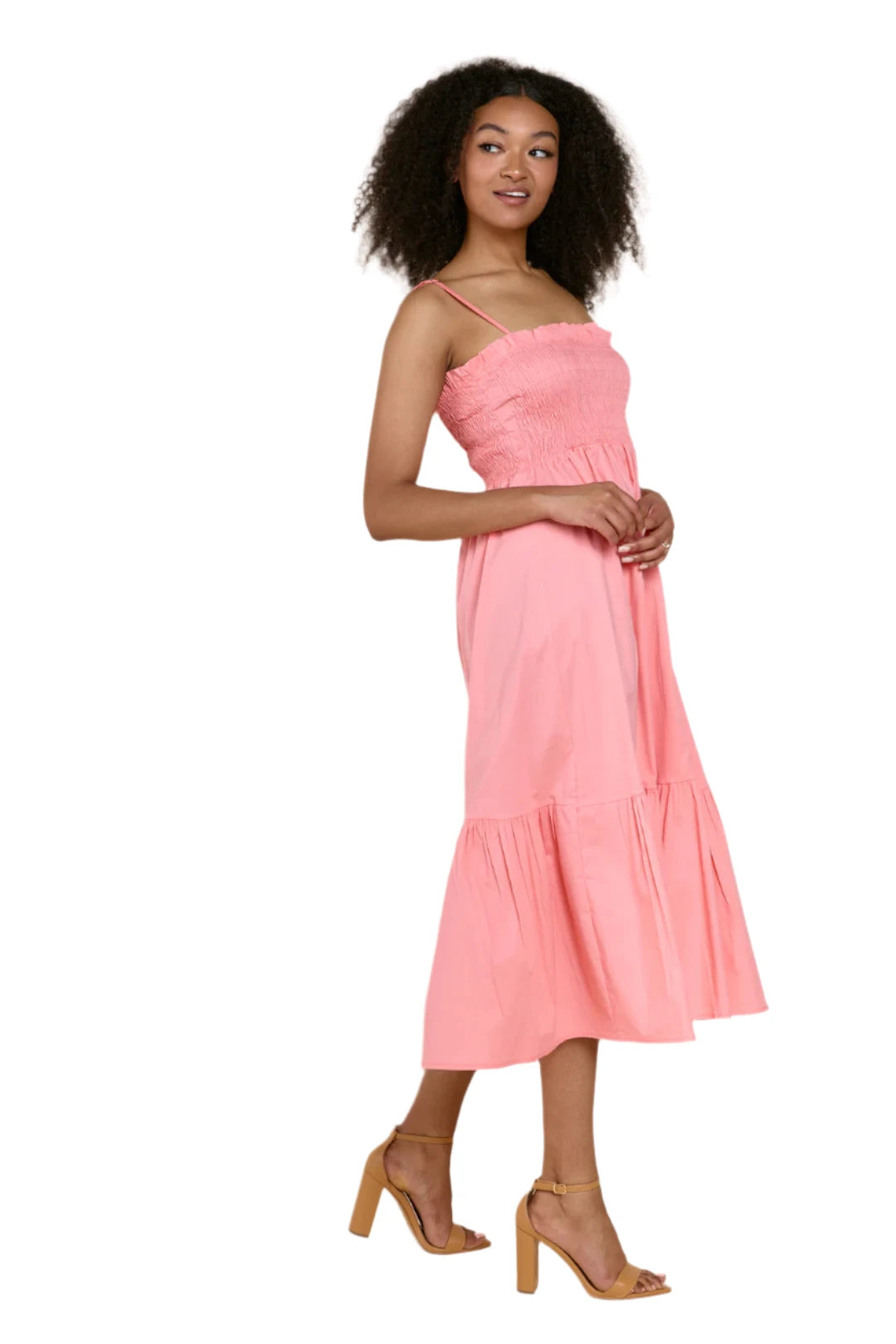 5778 Dress - Coral
