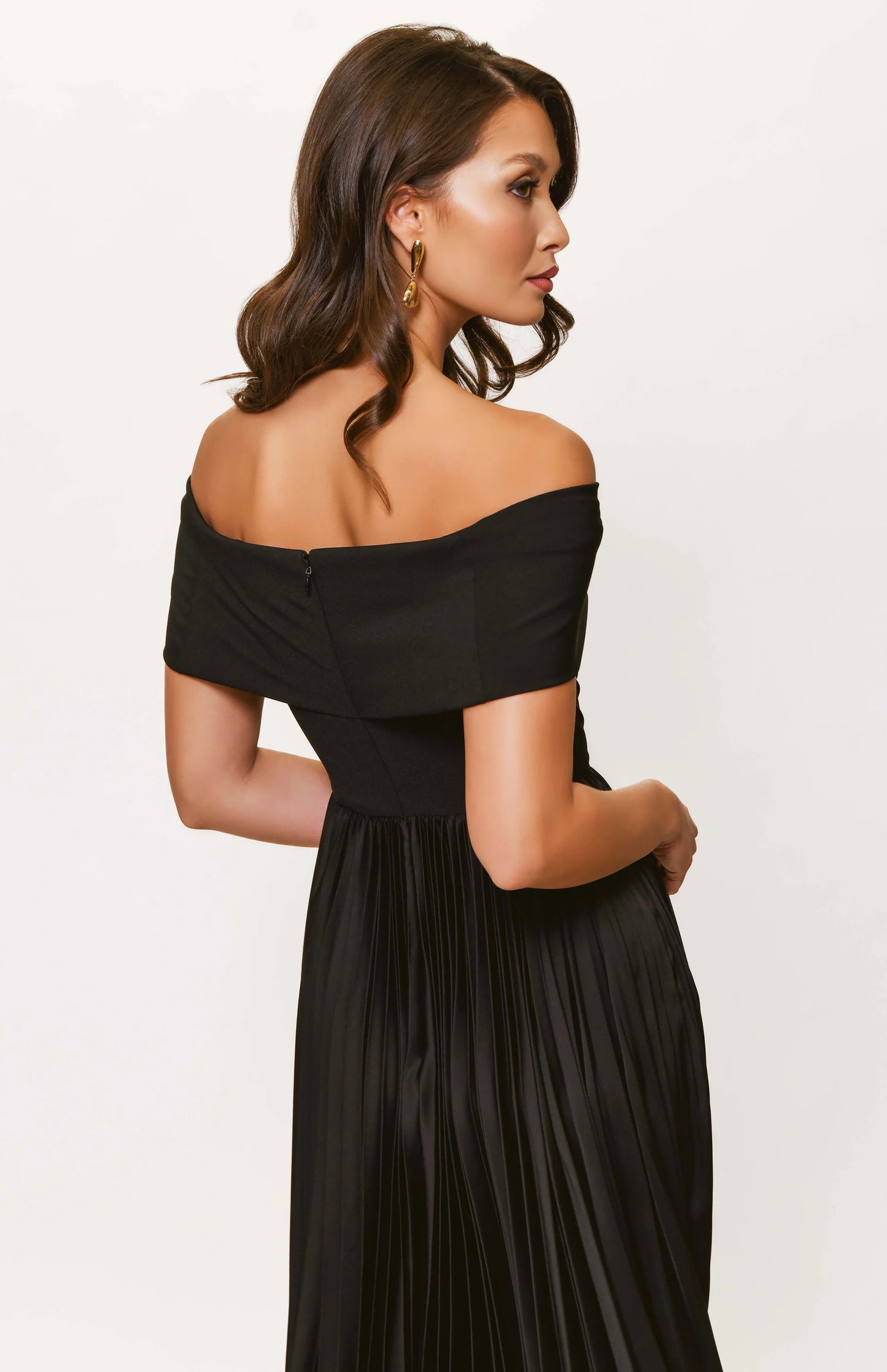 Stockton Midi Dress - Black