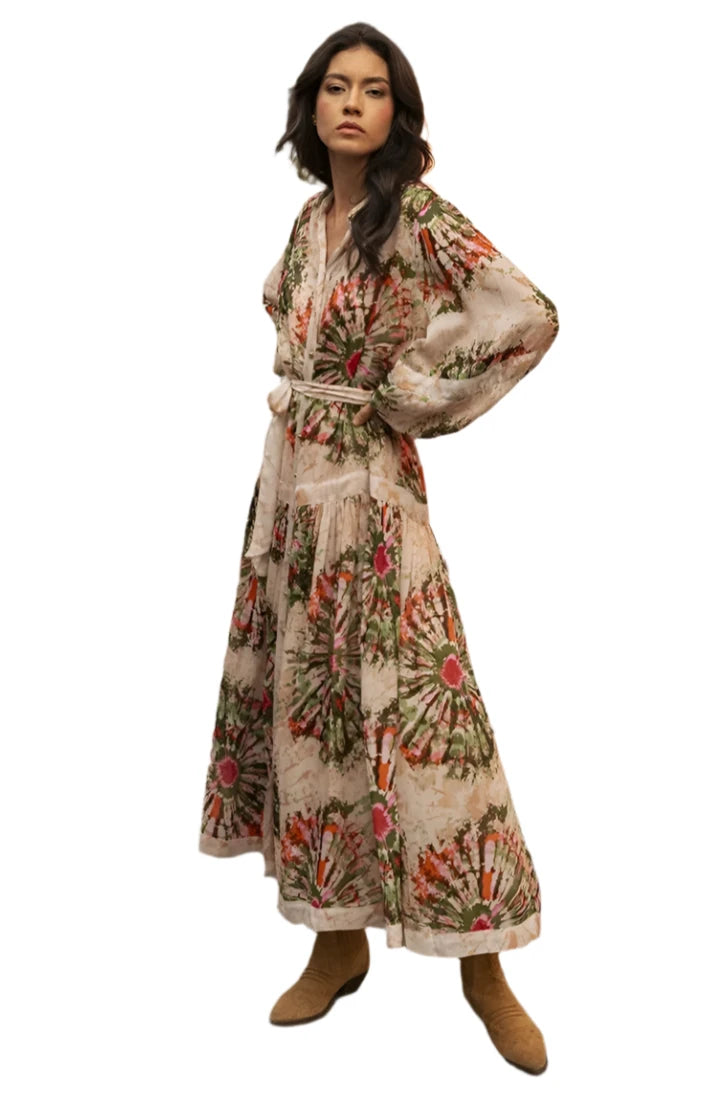 JM Juana Dress Green O/S