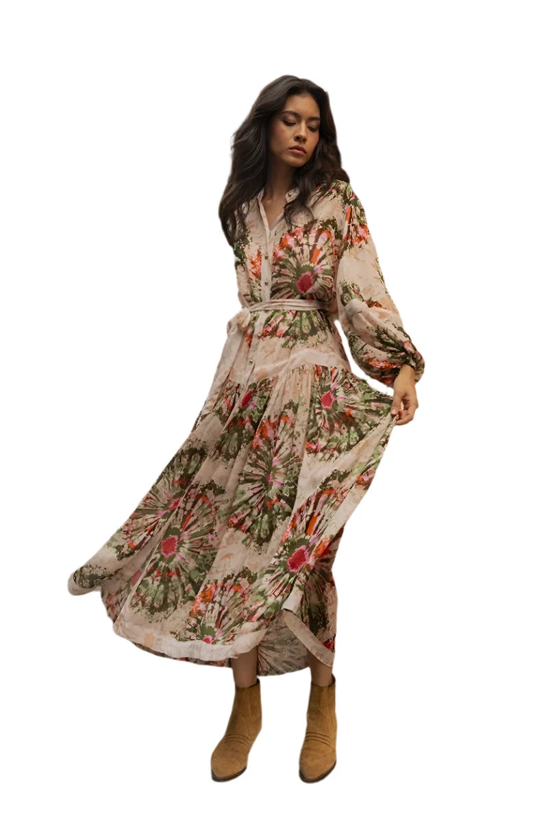 JM Juana Dress Green O/S