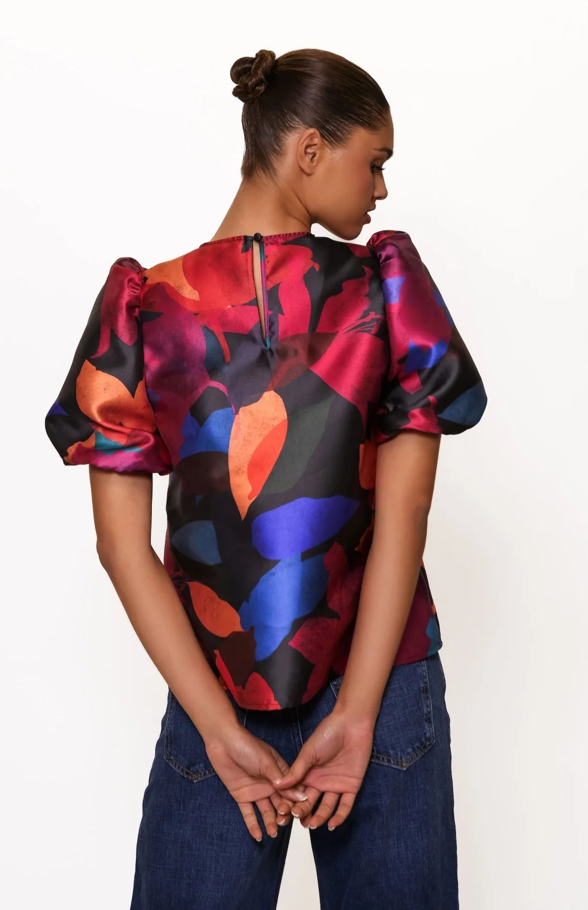 Nadine Top - Mache Floral