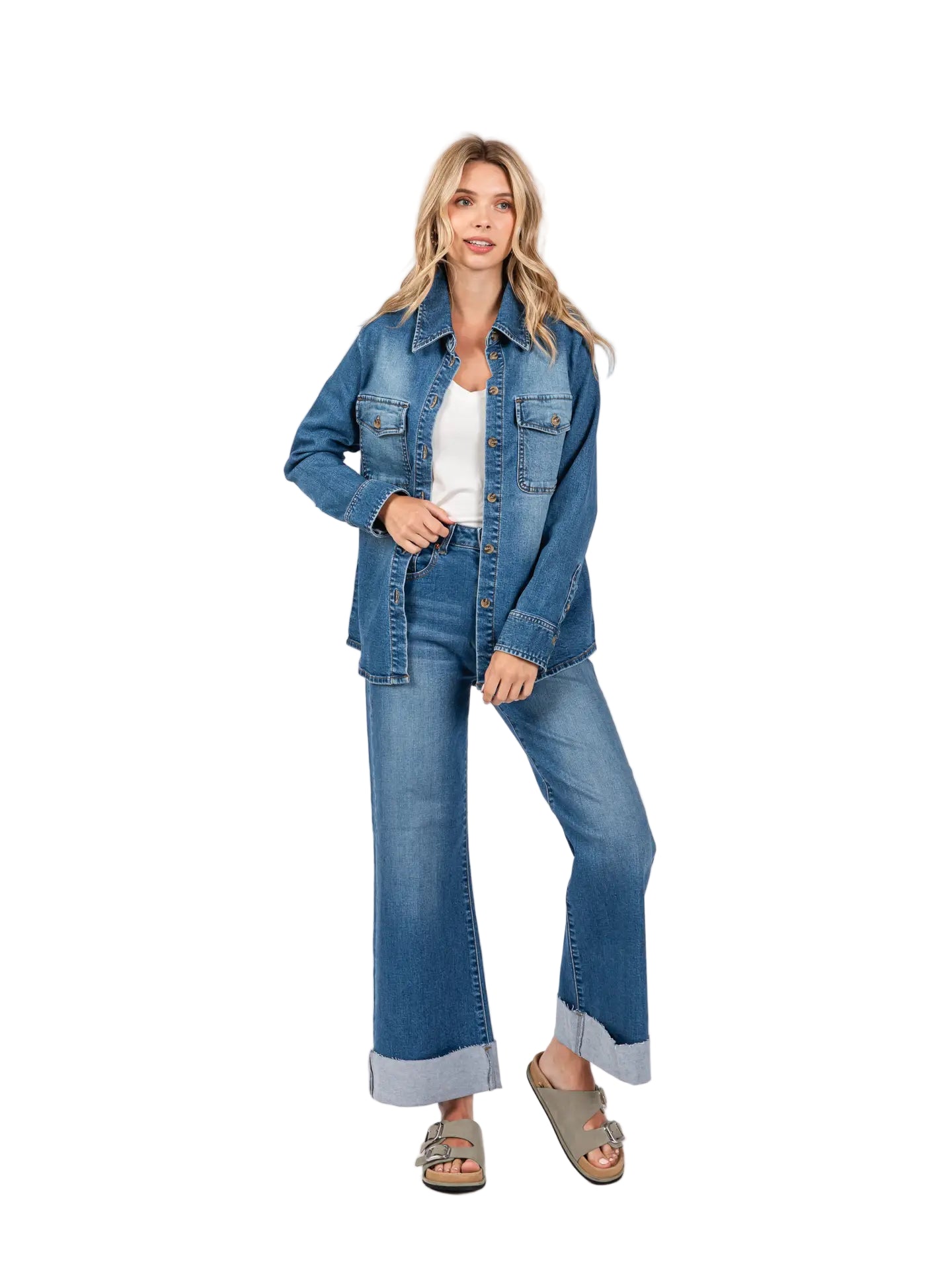Mead Over Sized Denim Jacket