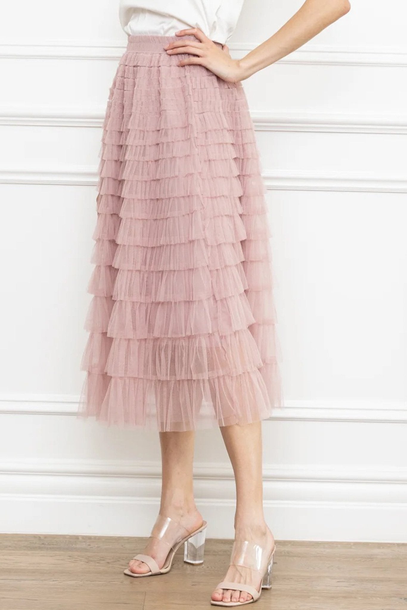 ZDC 42614 Skirt Mauve