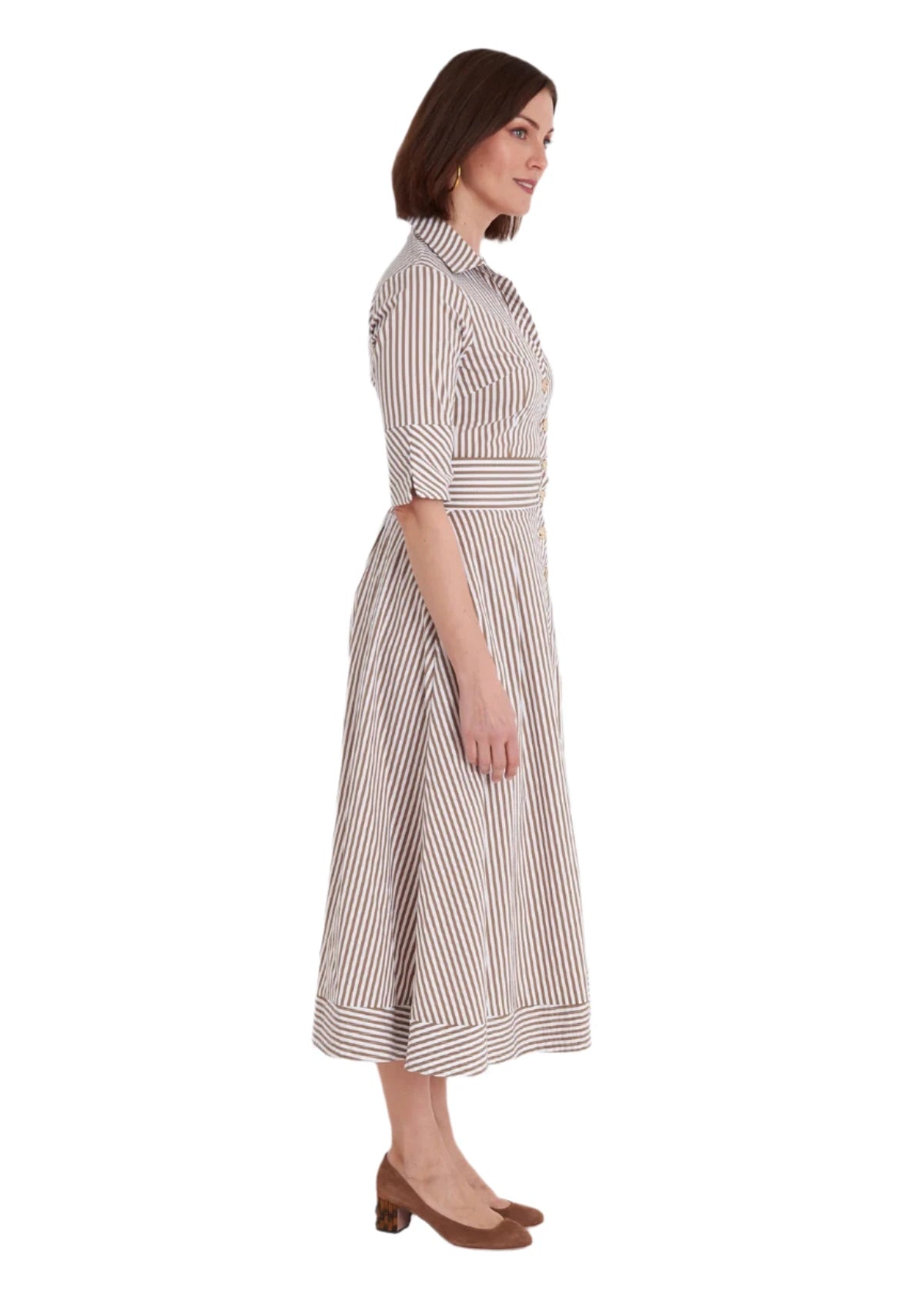 Monaco Dress - Taupe