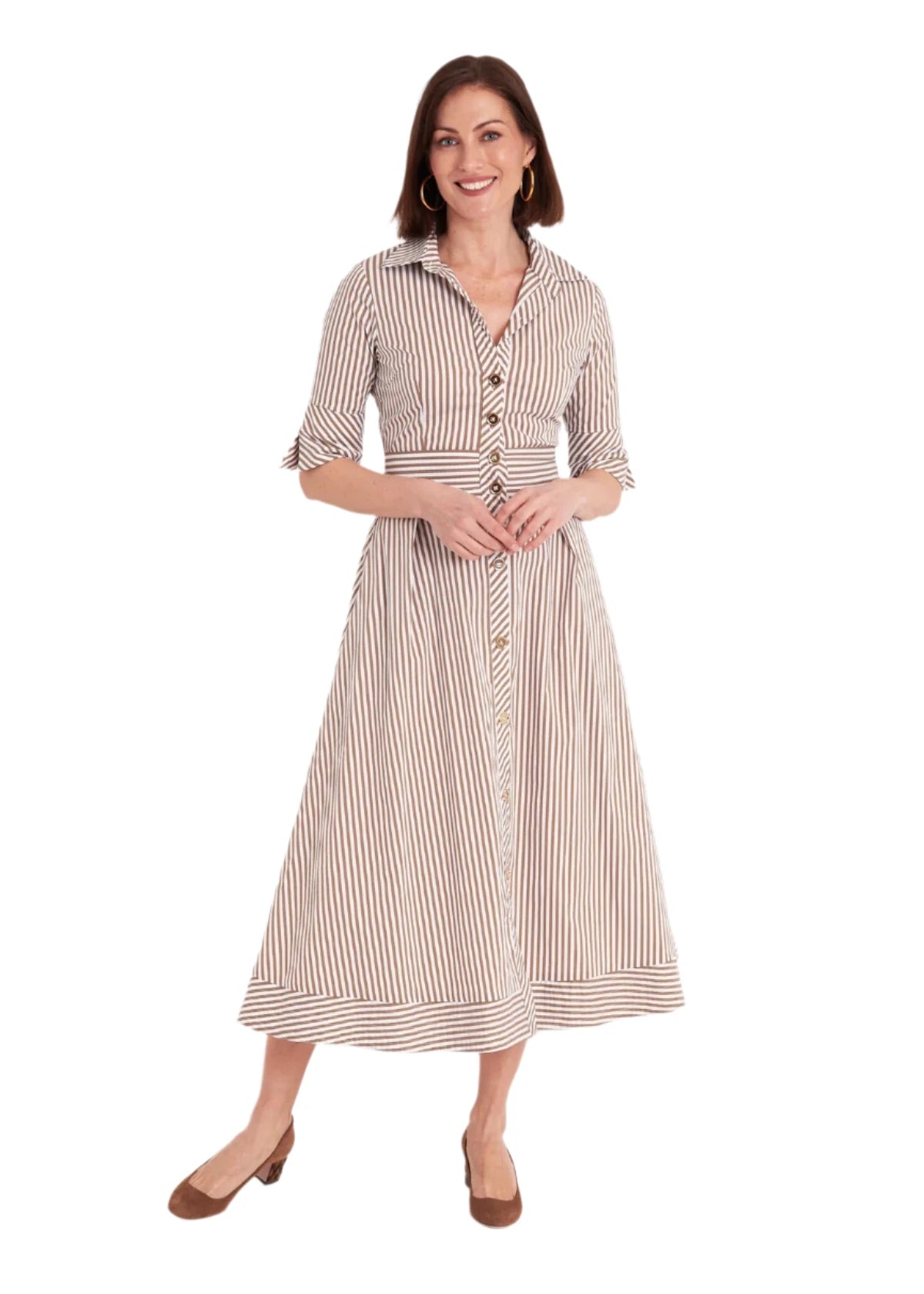 Monaco Dress - Taupe