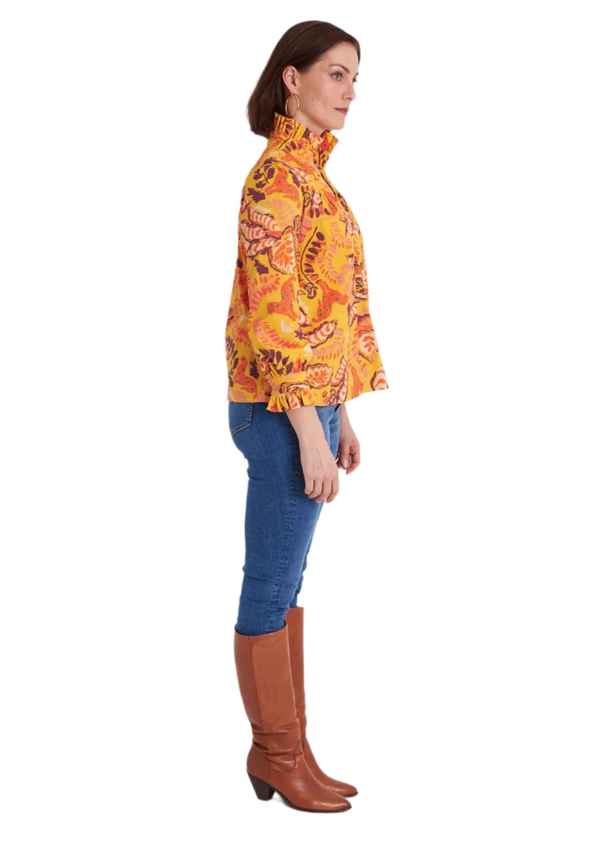 Aspen Top - Puma Marigold