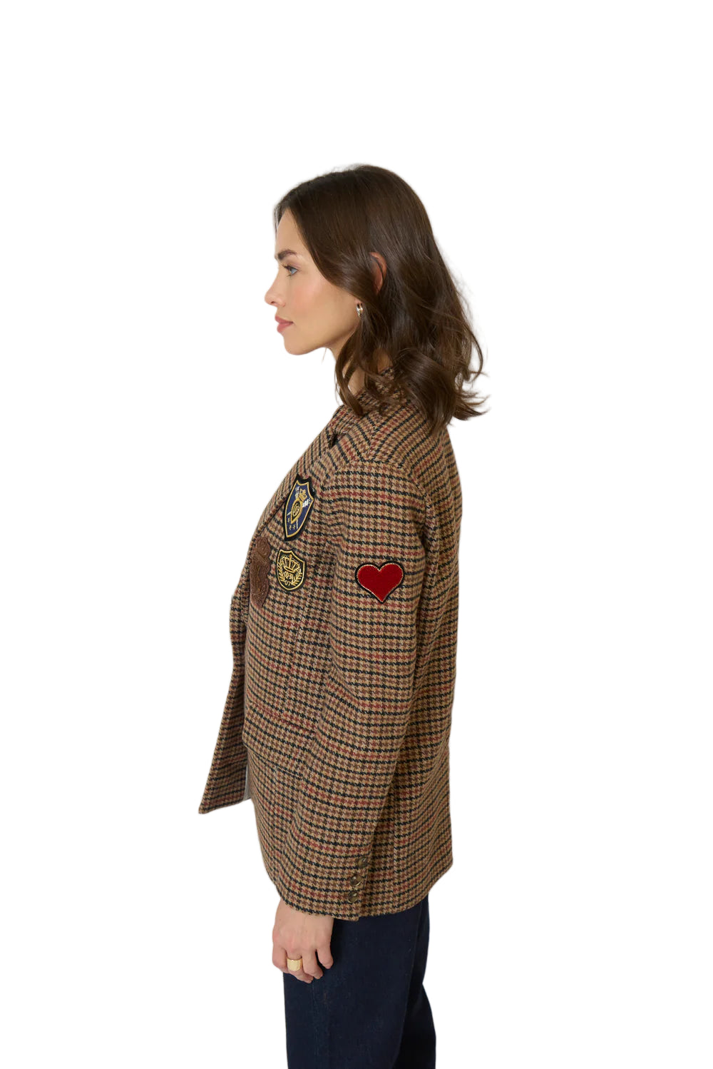 Raven Patc Blazer- Camel