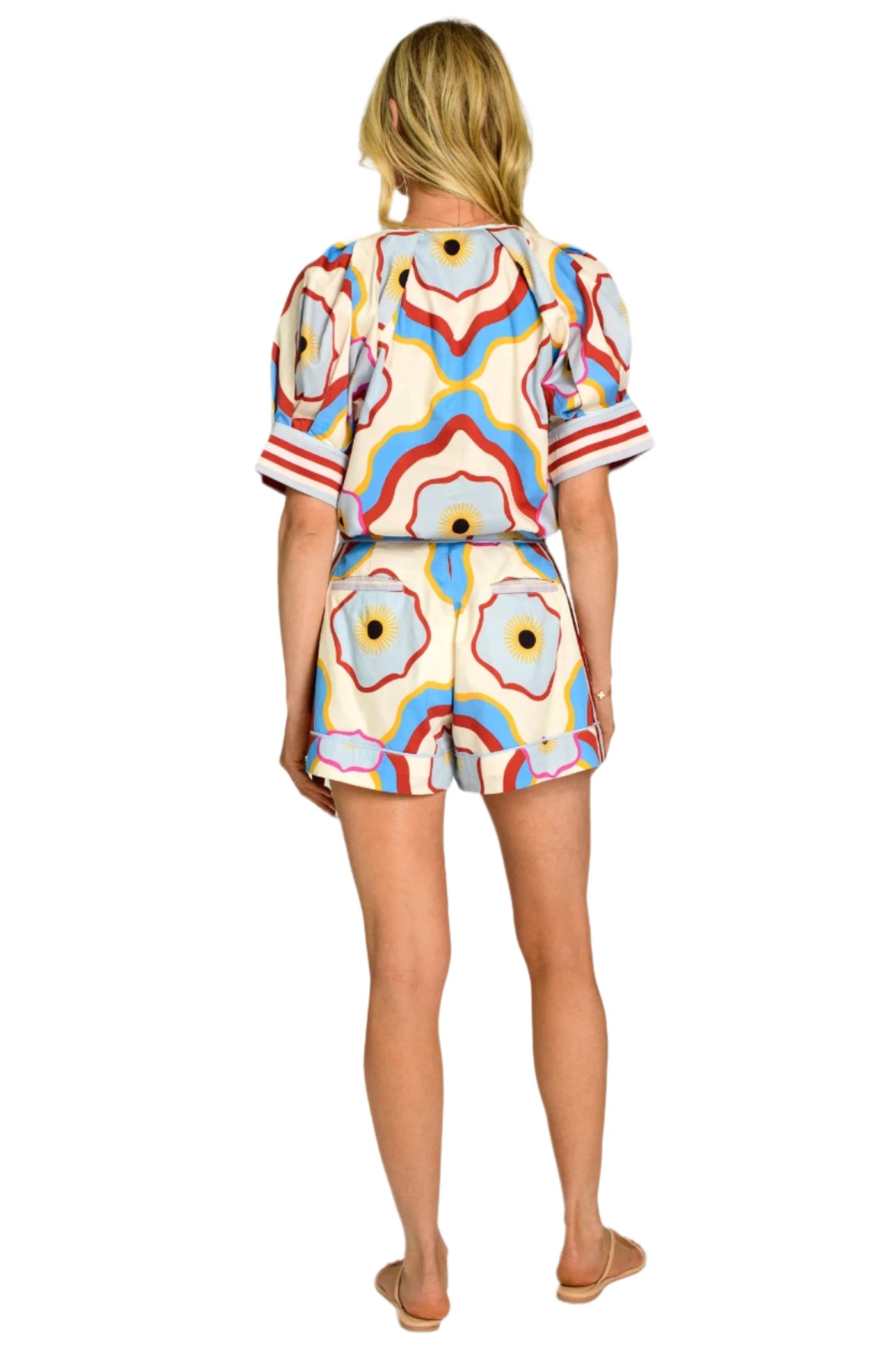 Babe Short - Trellis Multi