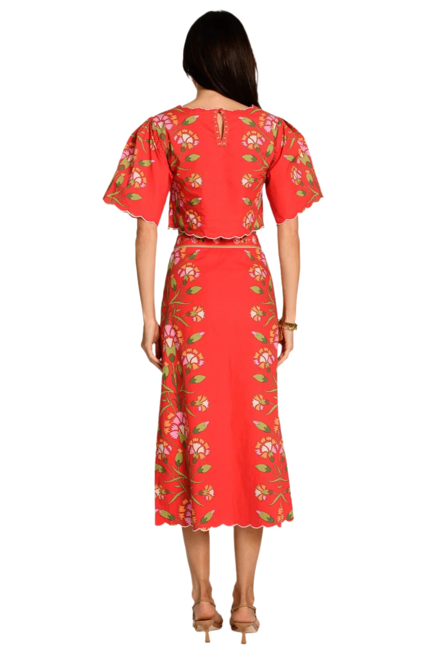 Paloma Top - Indian Flower Poppy