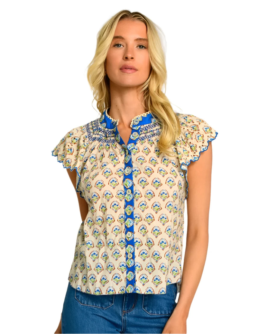 Kate Top - Tulip Ivory