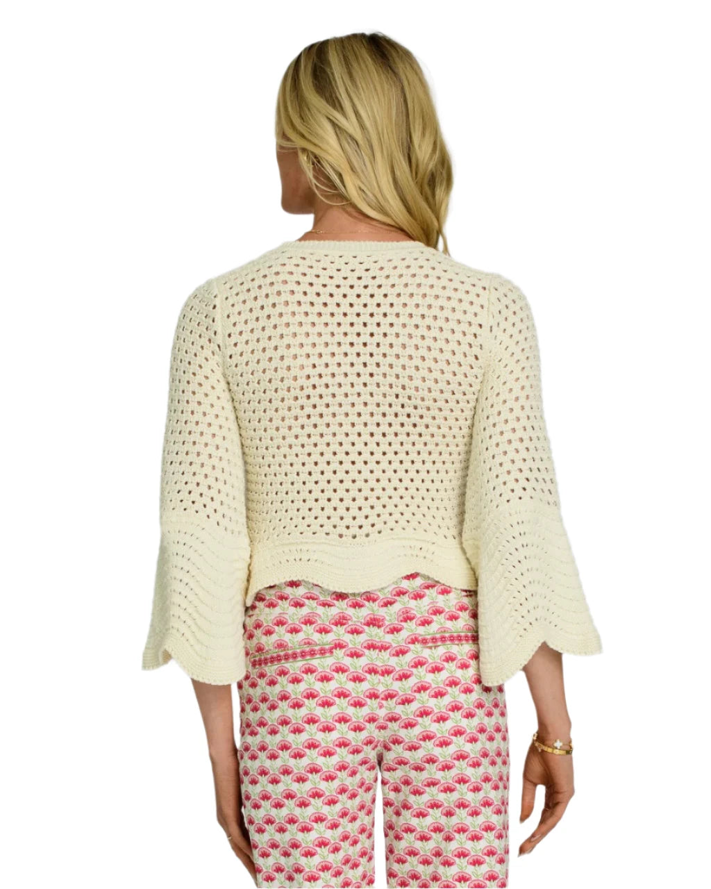 Elizabeth James - Nina Top - Crochet Coconut Milk