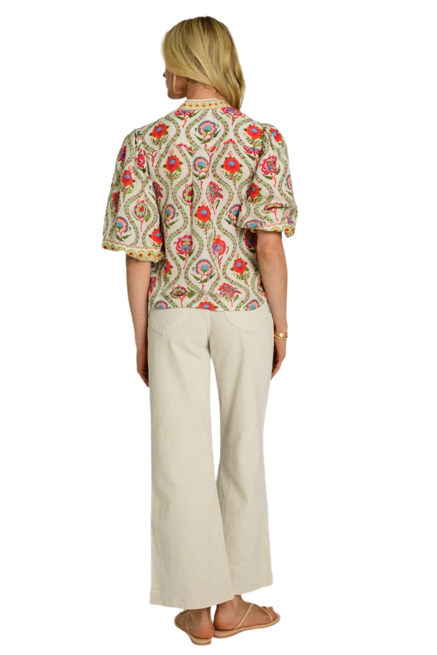 Elizabeth James - Edie Top - Teardrop Floral