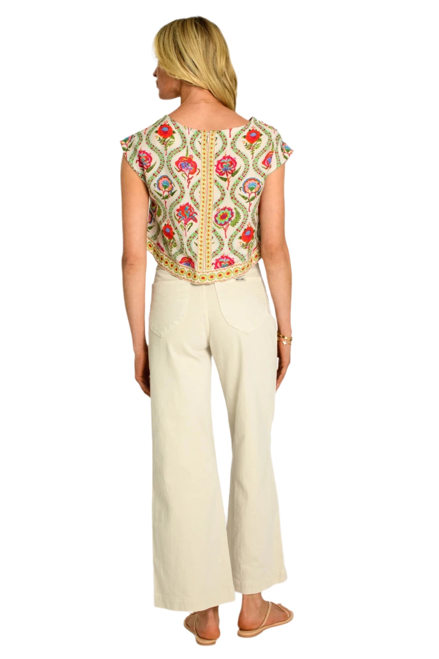 Jackie Top - Teardrop Floral