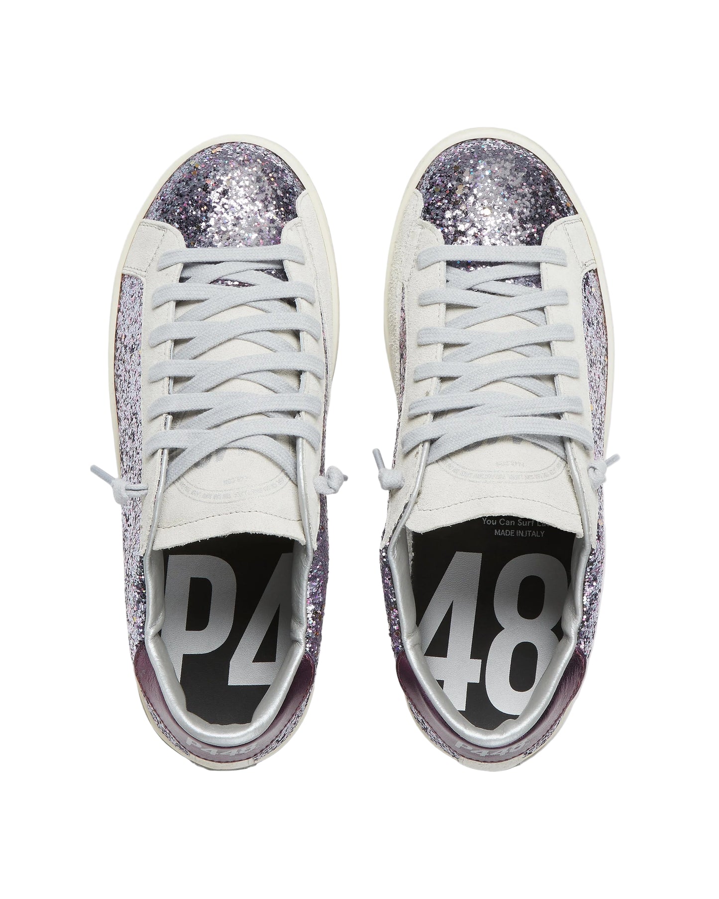 P 448 John Sneaker - Glitter/Purple
