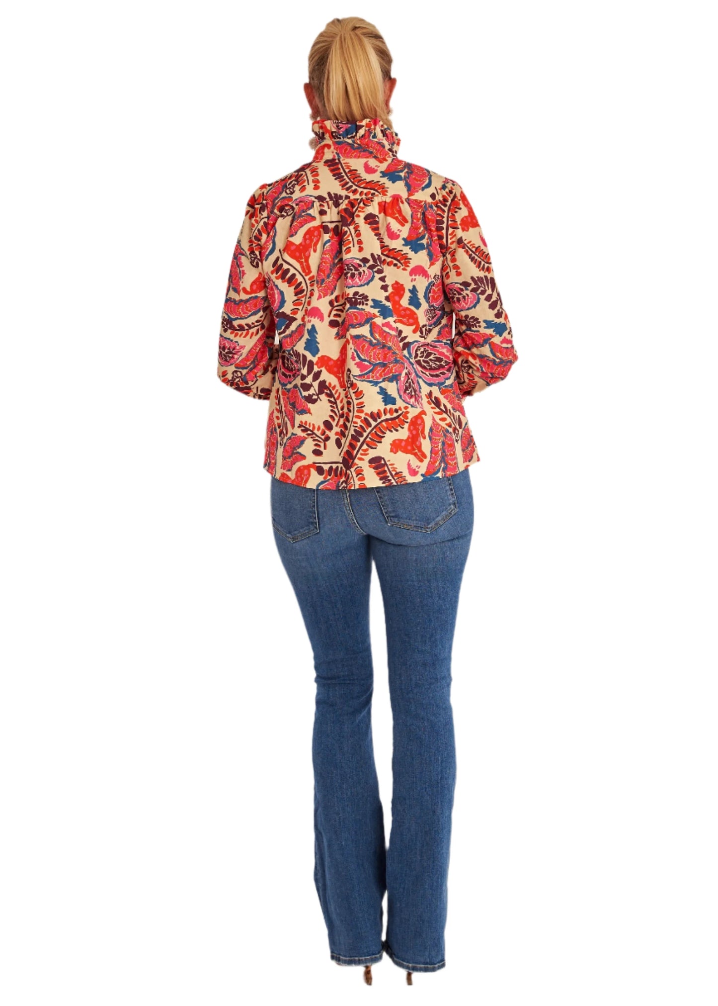 Apsen Blouse - Puma Coral