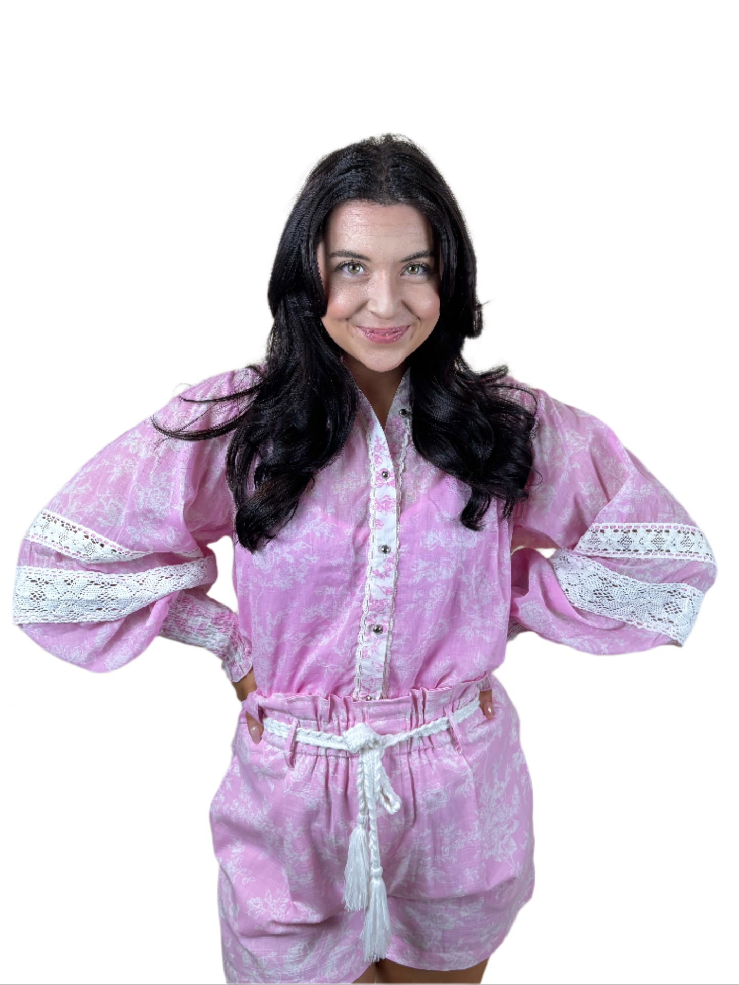 Lia Blouse - Pink