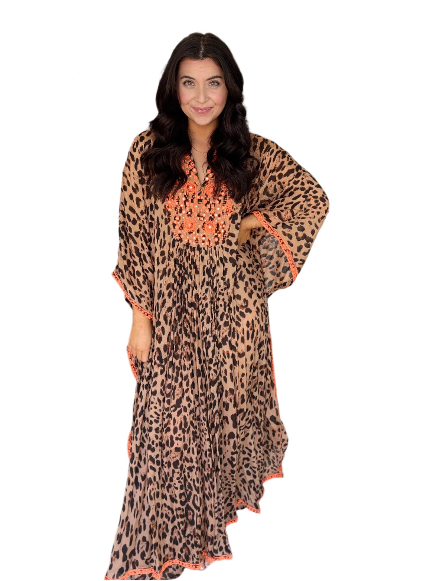 Lourdes Kaftan - Orange