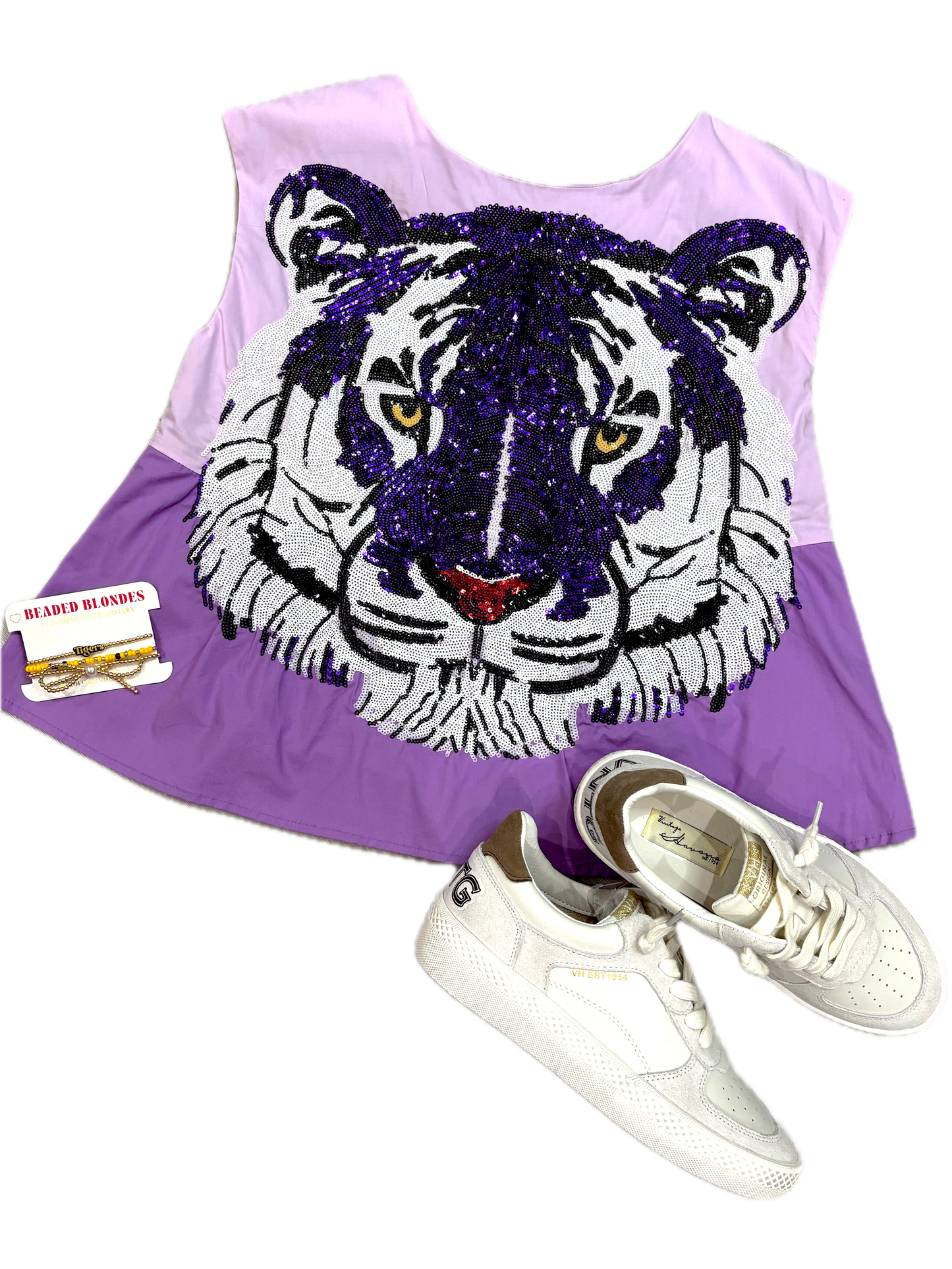 Queen of Sparkle | Tiger Head Tank