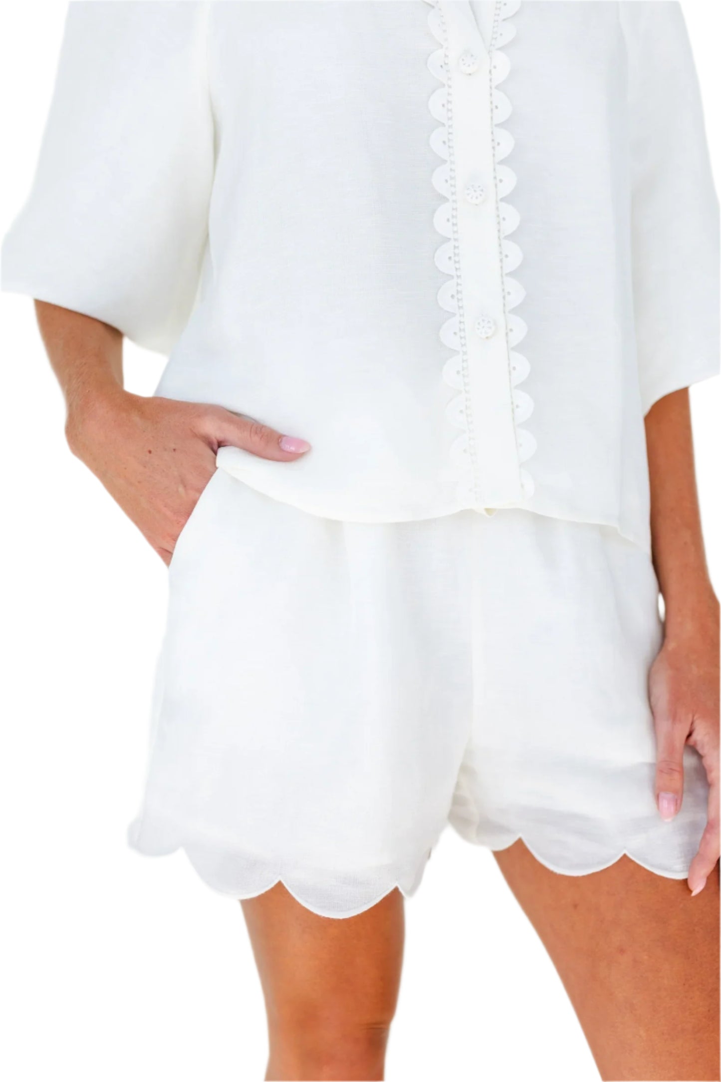 Kate Shorts - White
