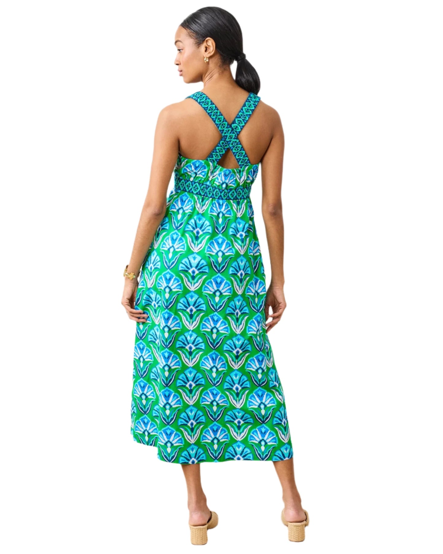 Coastal Dress - Green