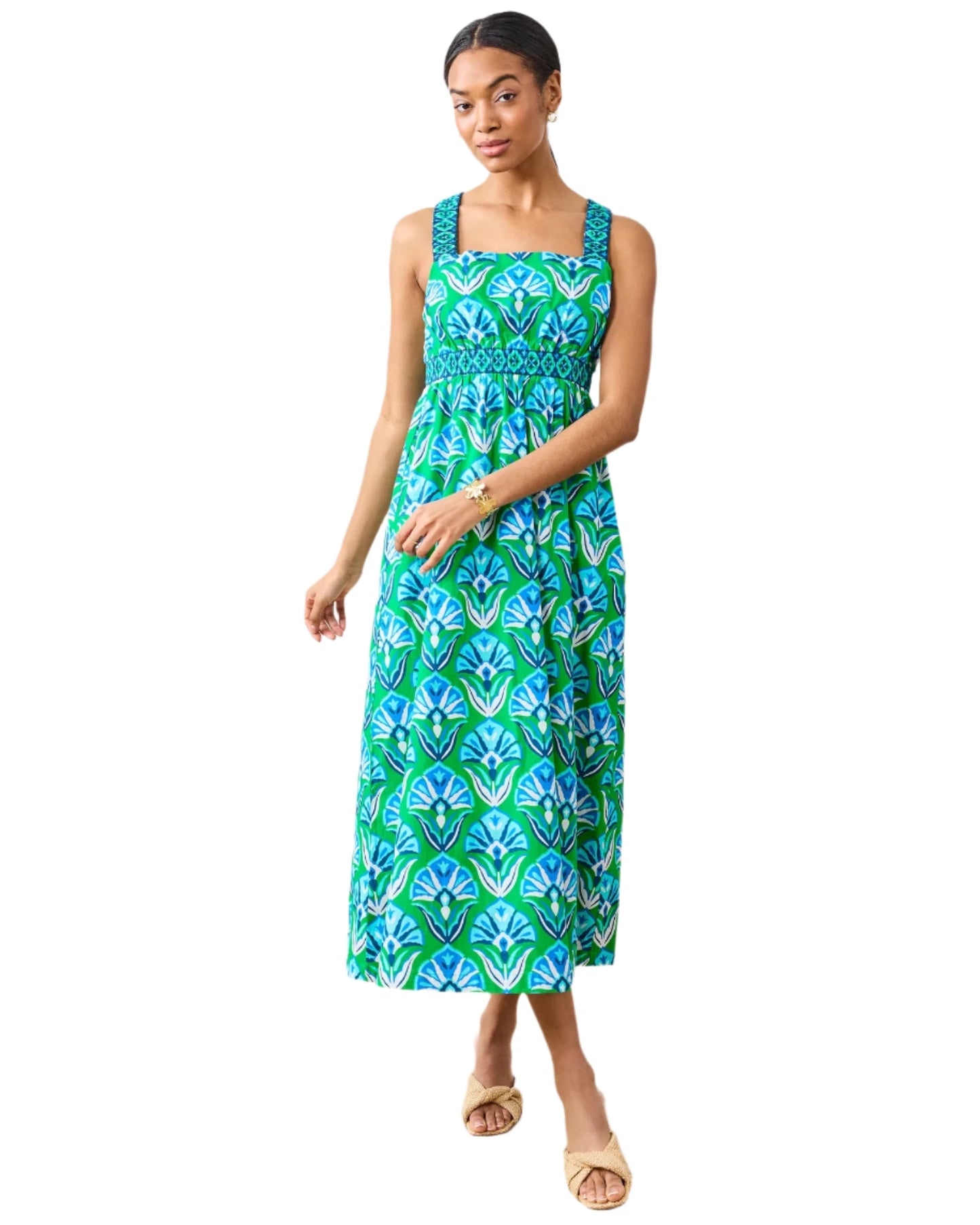 Coastal Dress - Green