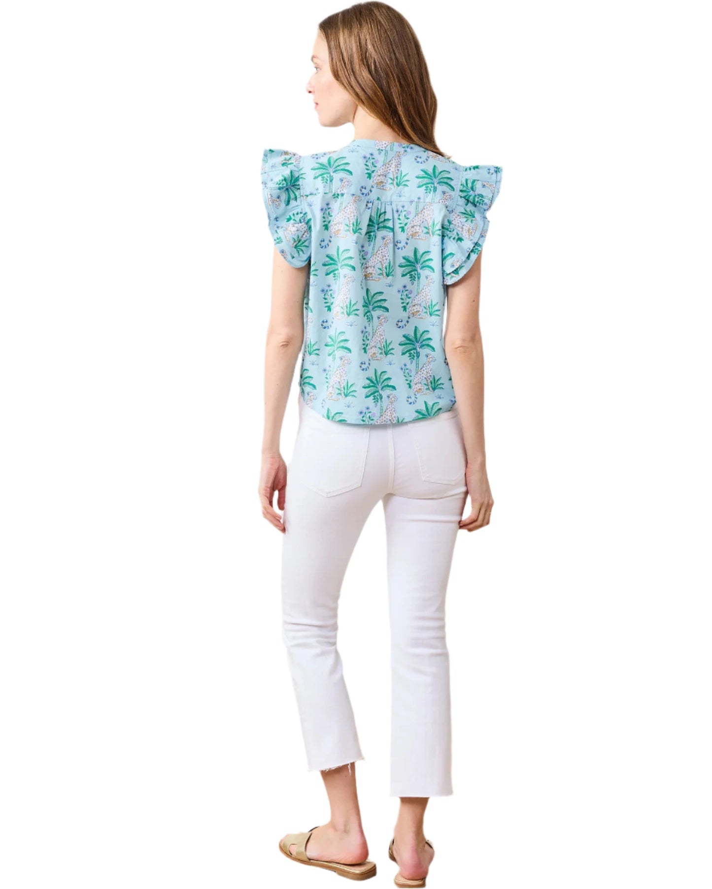 Katie Blouse - Oasis Sky
