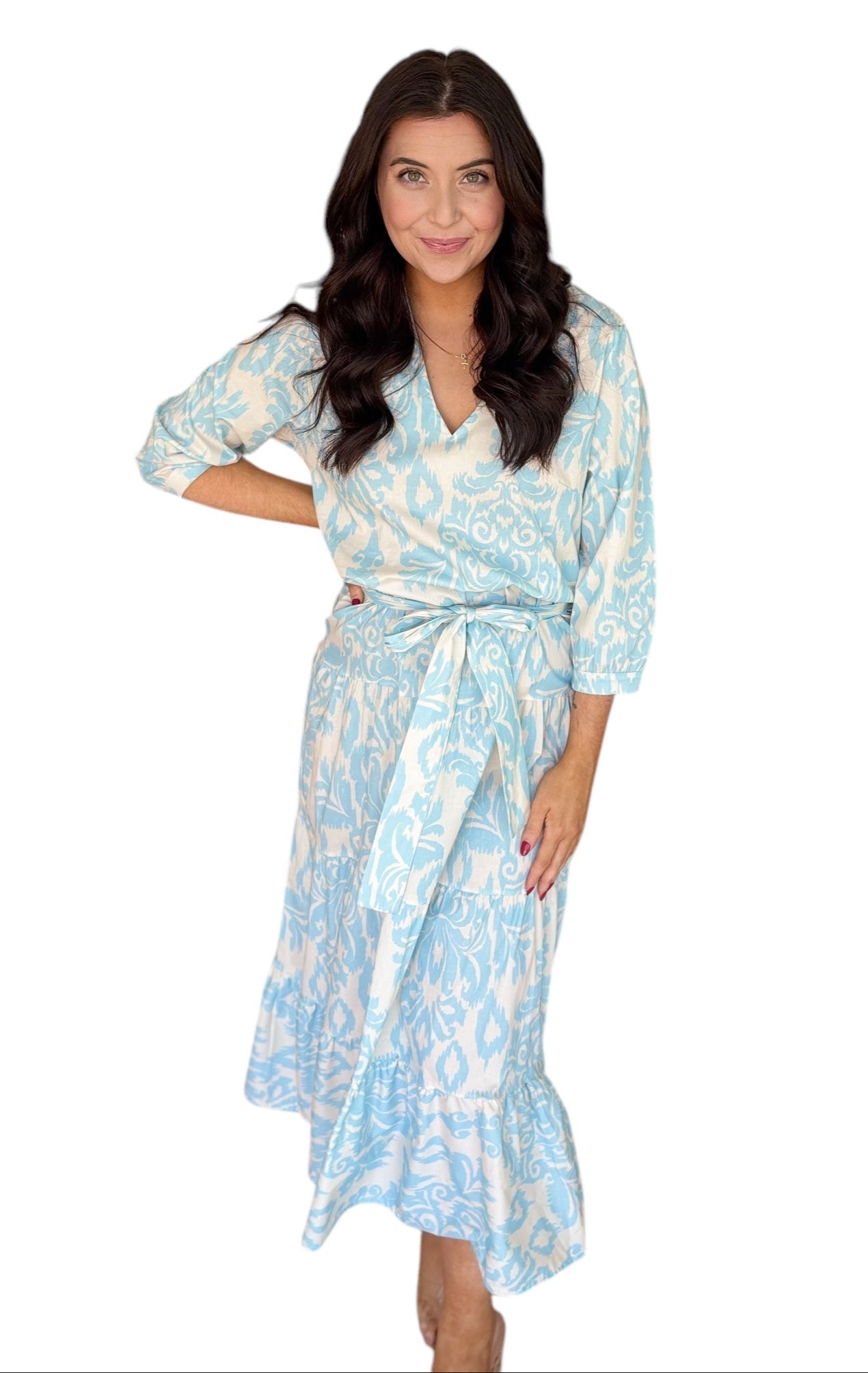 7046 Dress - Bisu Celeste