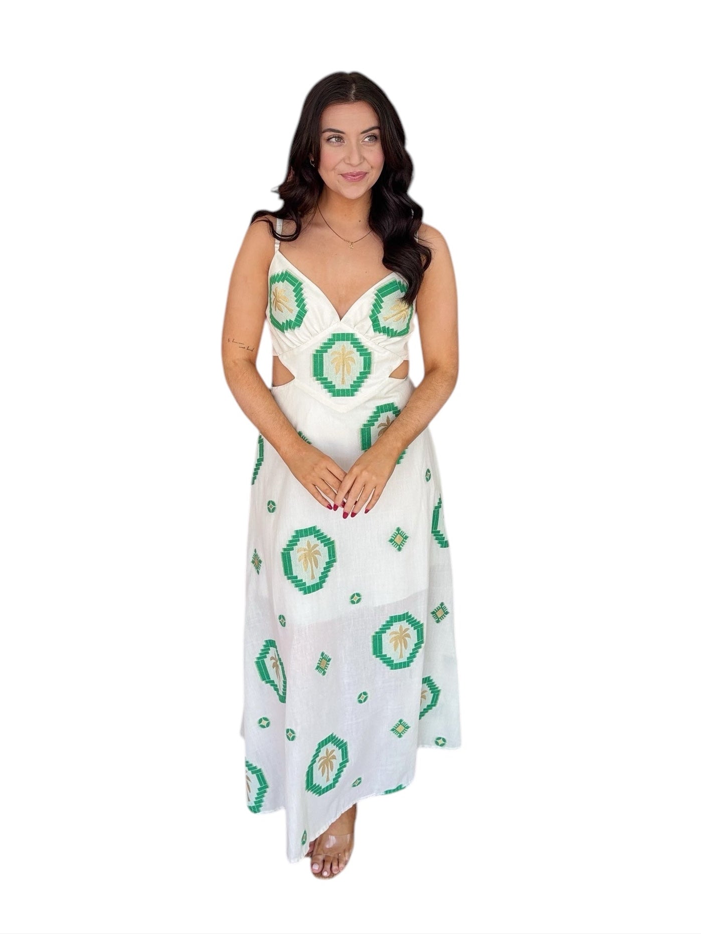 9346 Dress - Green