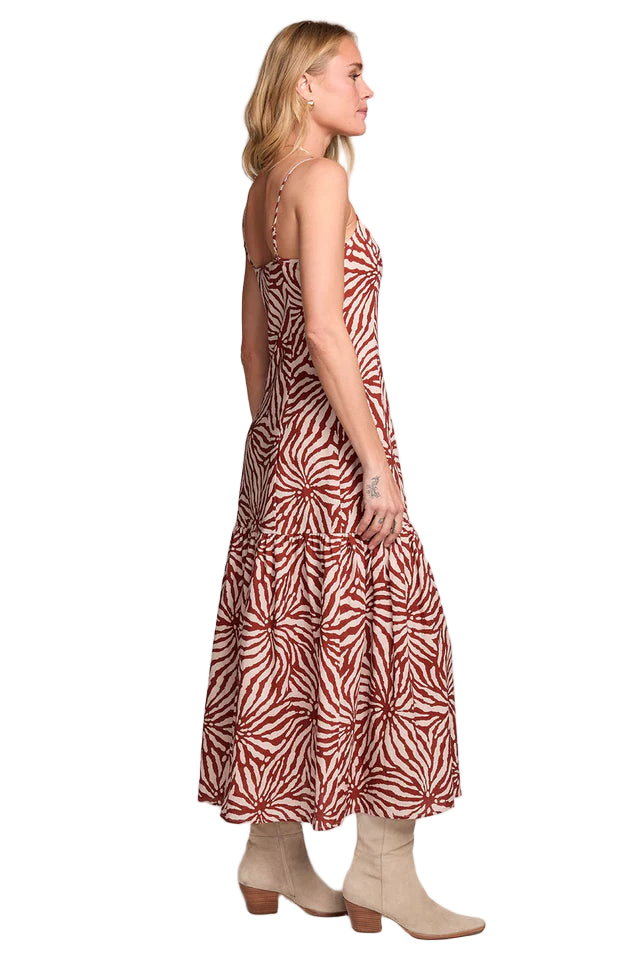Marcela Rustic Midi Dress