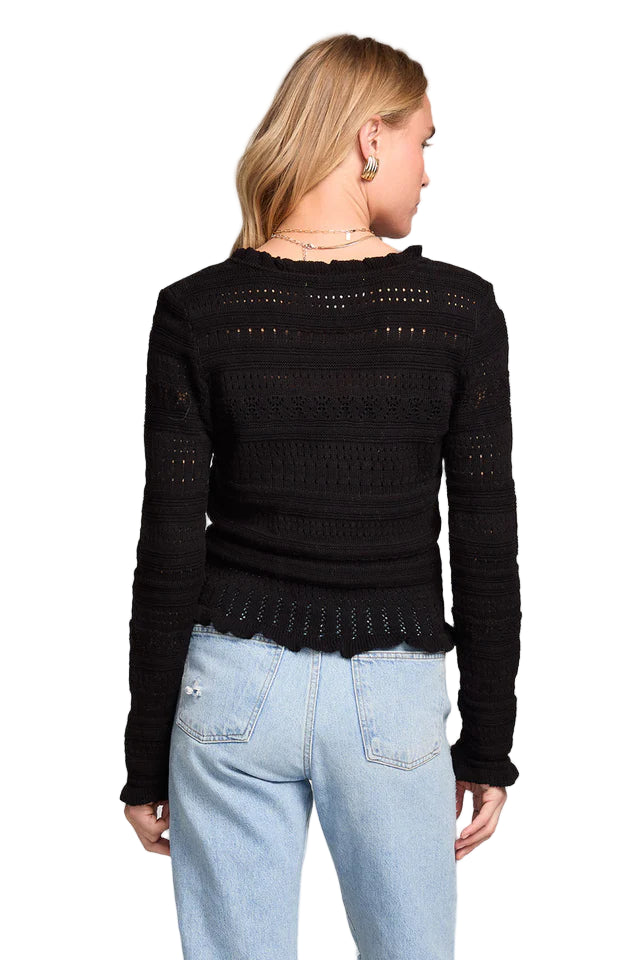 Marlow Cardigan Sweater - Black