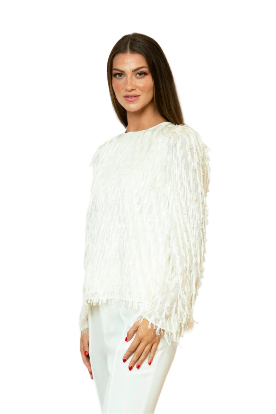 FWB255 Blouse - Ivory