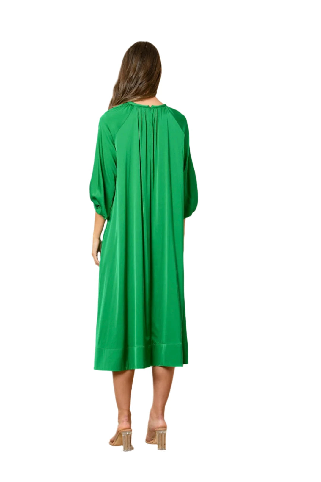SS25D136 Dress - Green