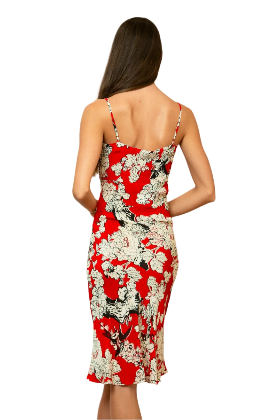 SS25D158 Dress - Red