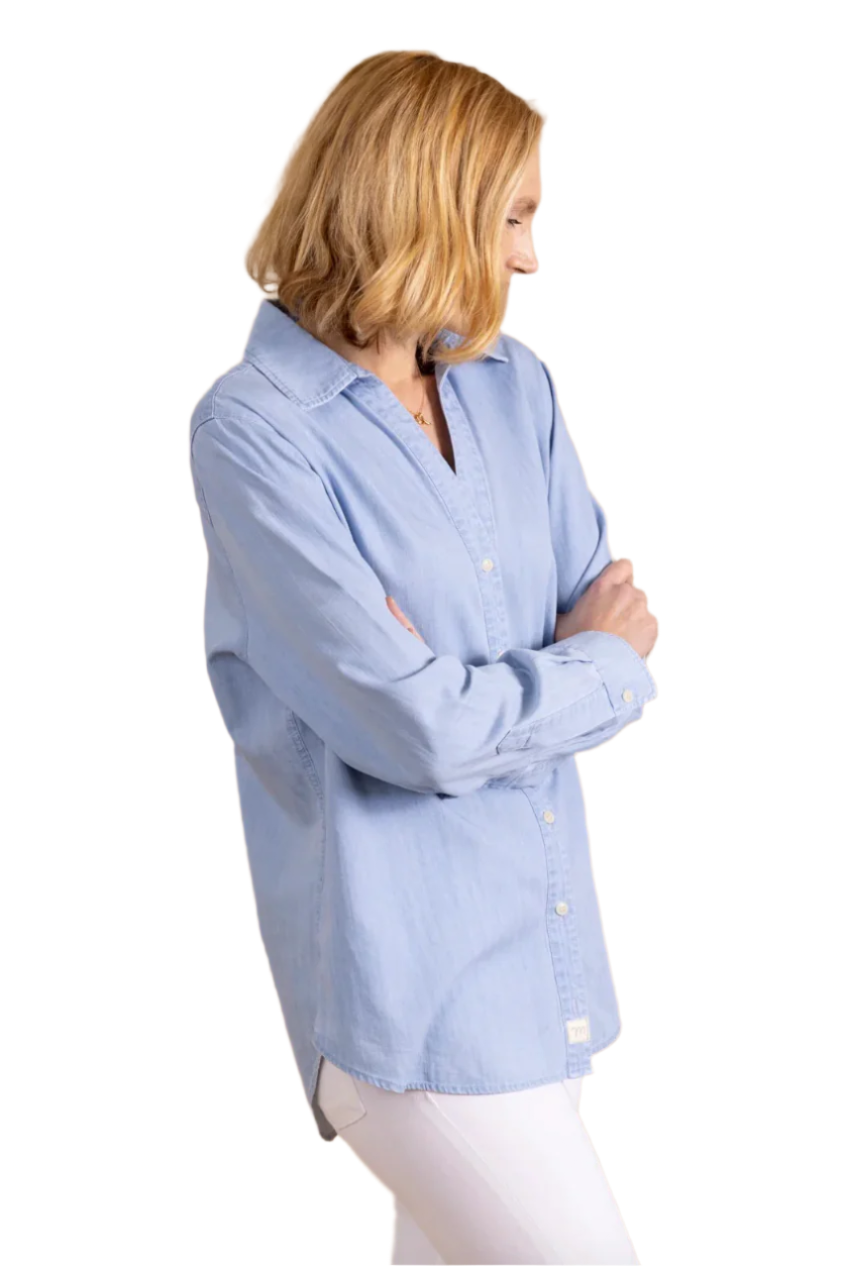 Carolina Top - Classic Denim