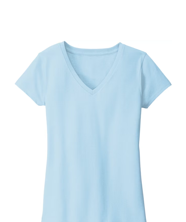 Short Sleeve V Neck T-Shirt