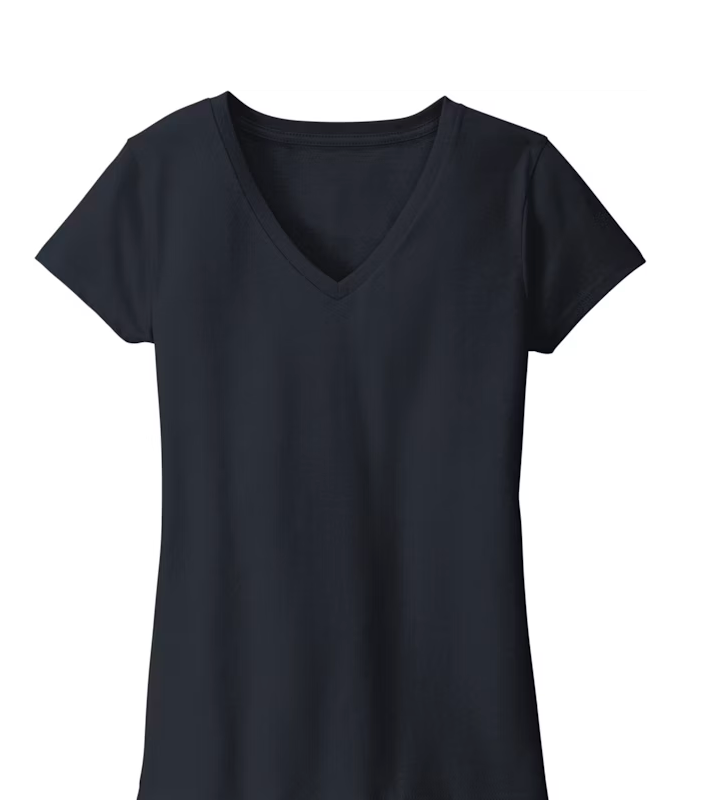 Short Sleeve V Neck T-Shirt