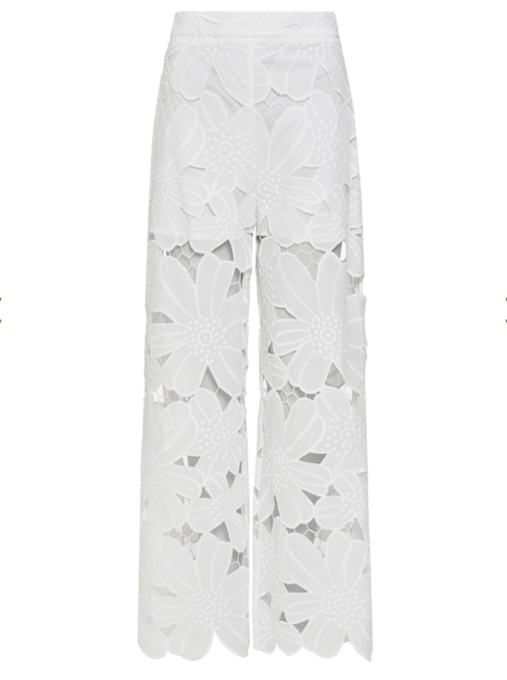 Embroidered Ophelia Pants