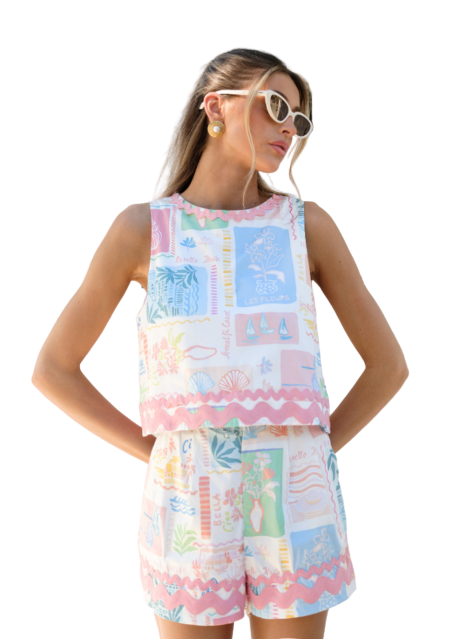Claudia Sleeveless Top