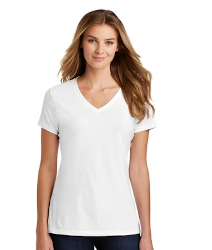 Short Sleeve V Neck T-Shirt