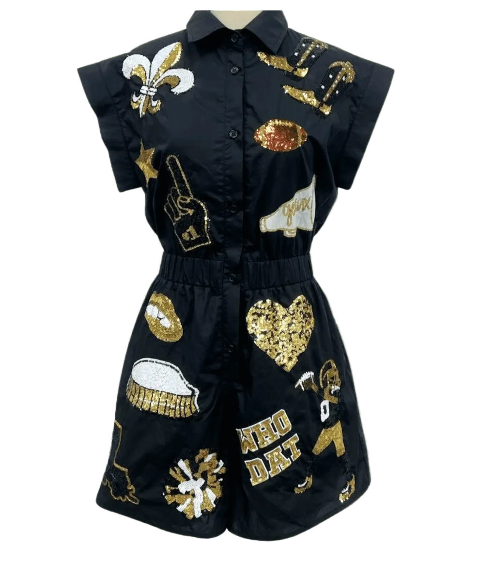 Saints Romper