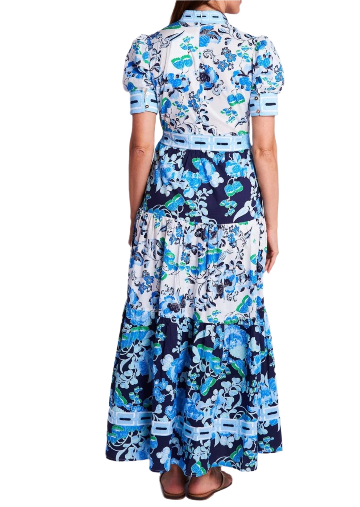CKB Annabelle Dress White/Blue