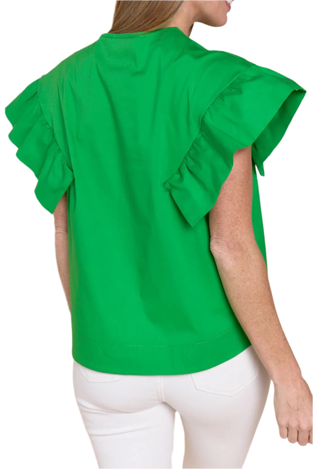 SOF Colette Top Apple Green O/S