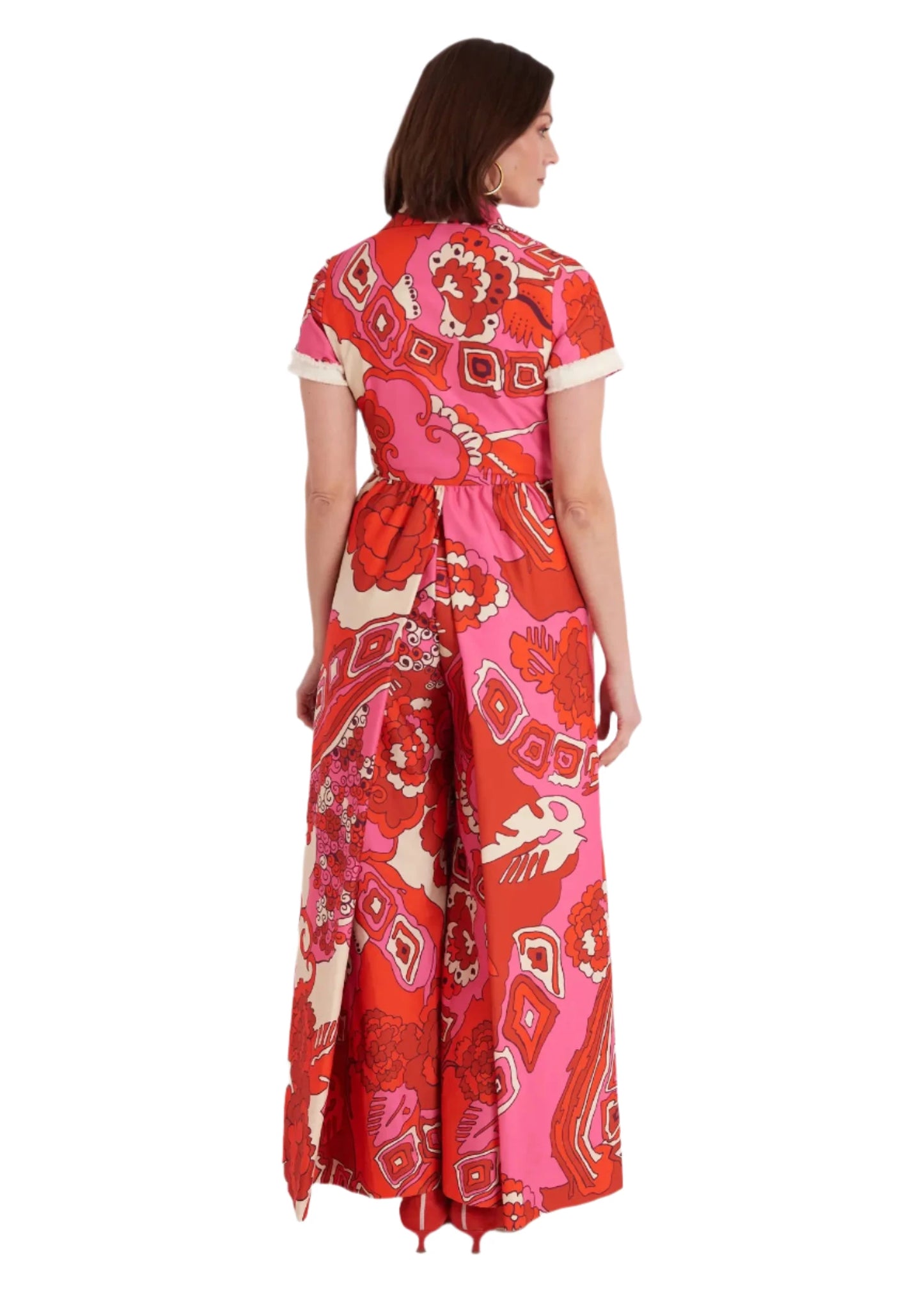CKB Coulotte Jumpsuit Whirlwind Pink