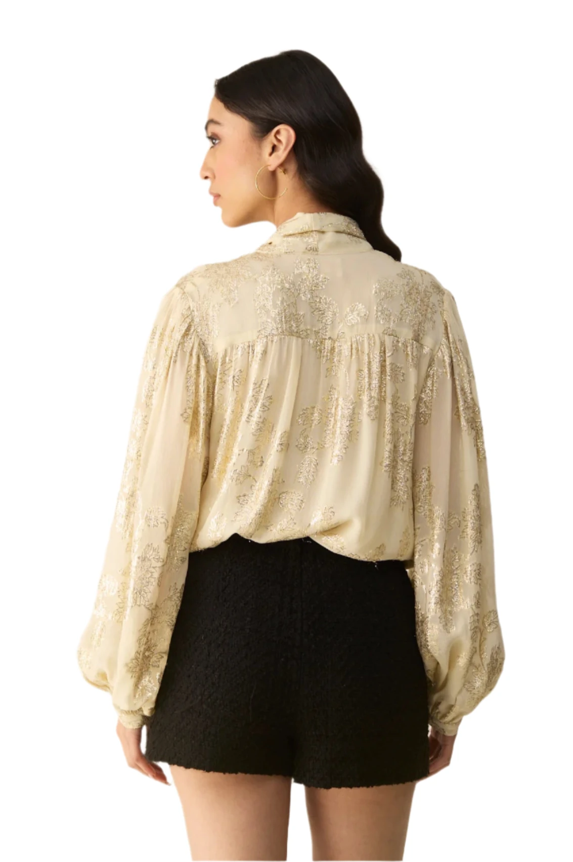 CJ Elegance Blouse Ivory