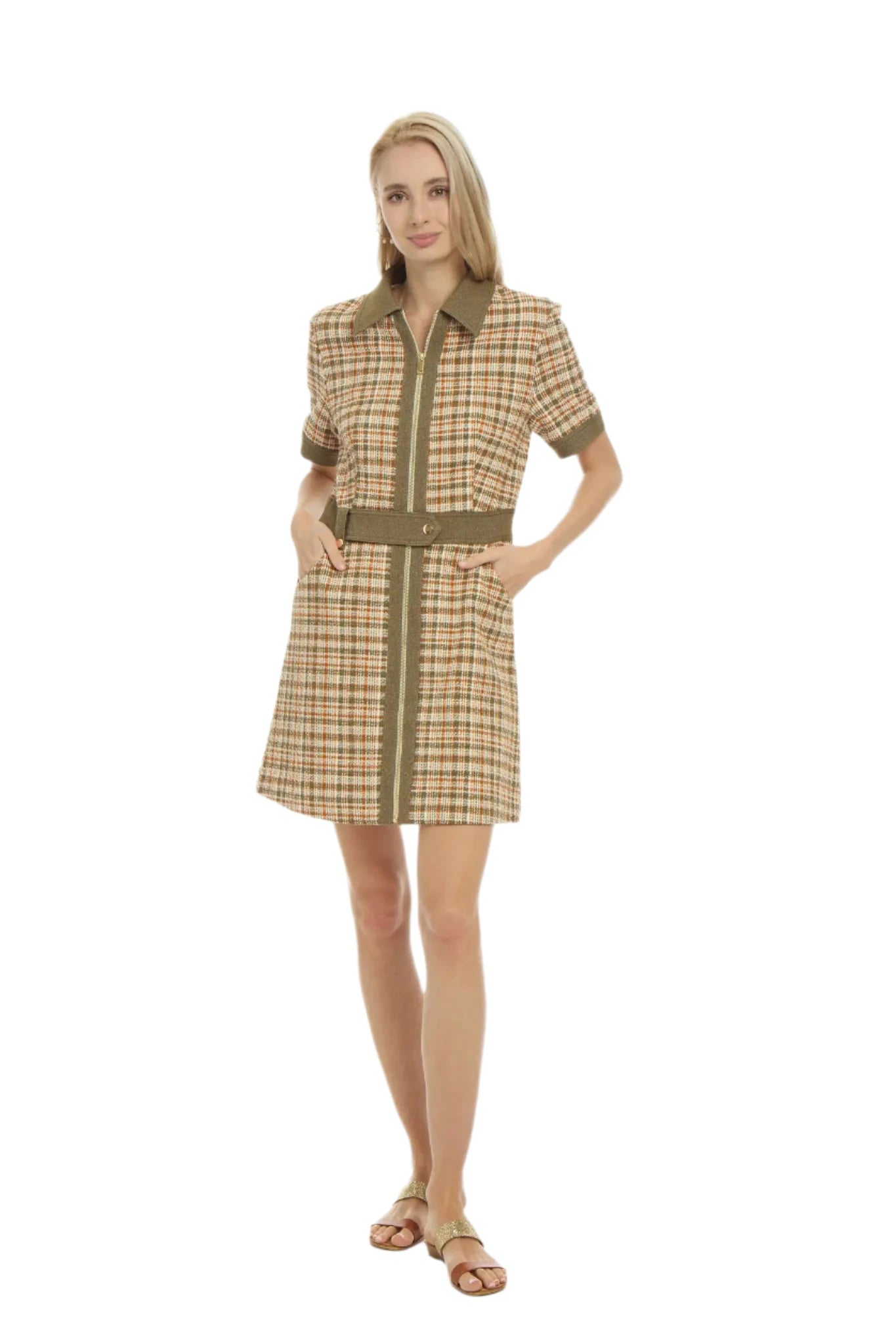 PK FF24-202 Dress Olive