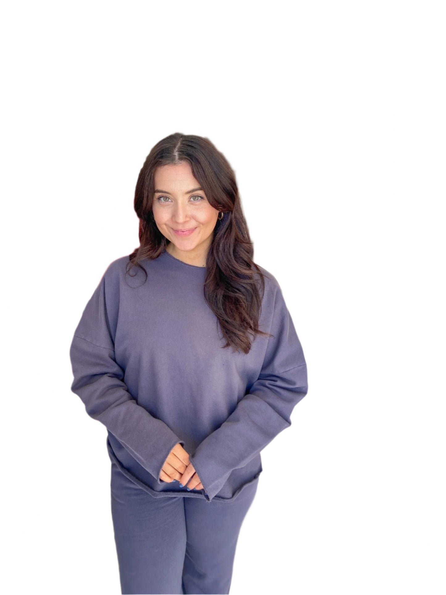 MAN Sho Long Sleeve Top Steel