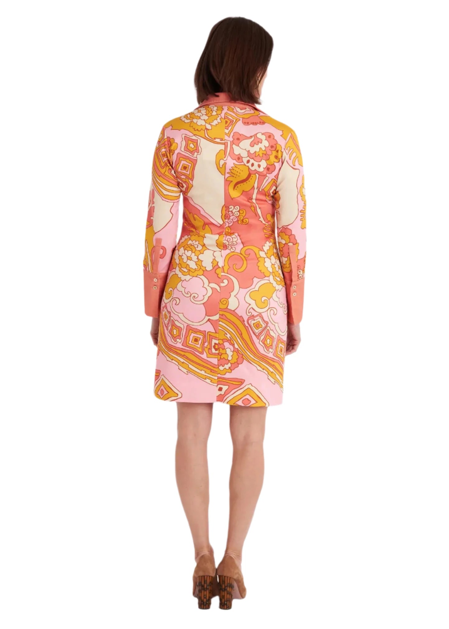 CKB Ivy Dress Whirlwind Marigold