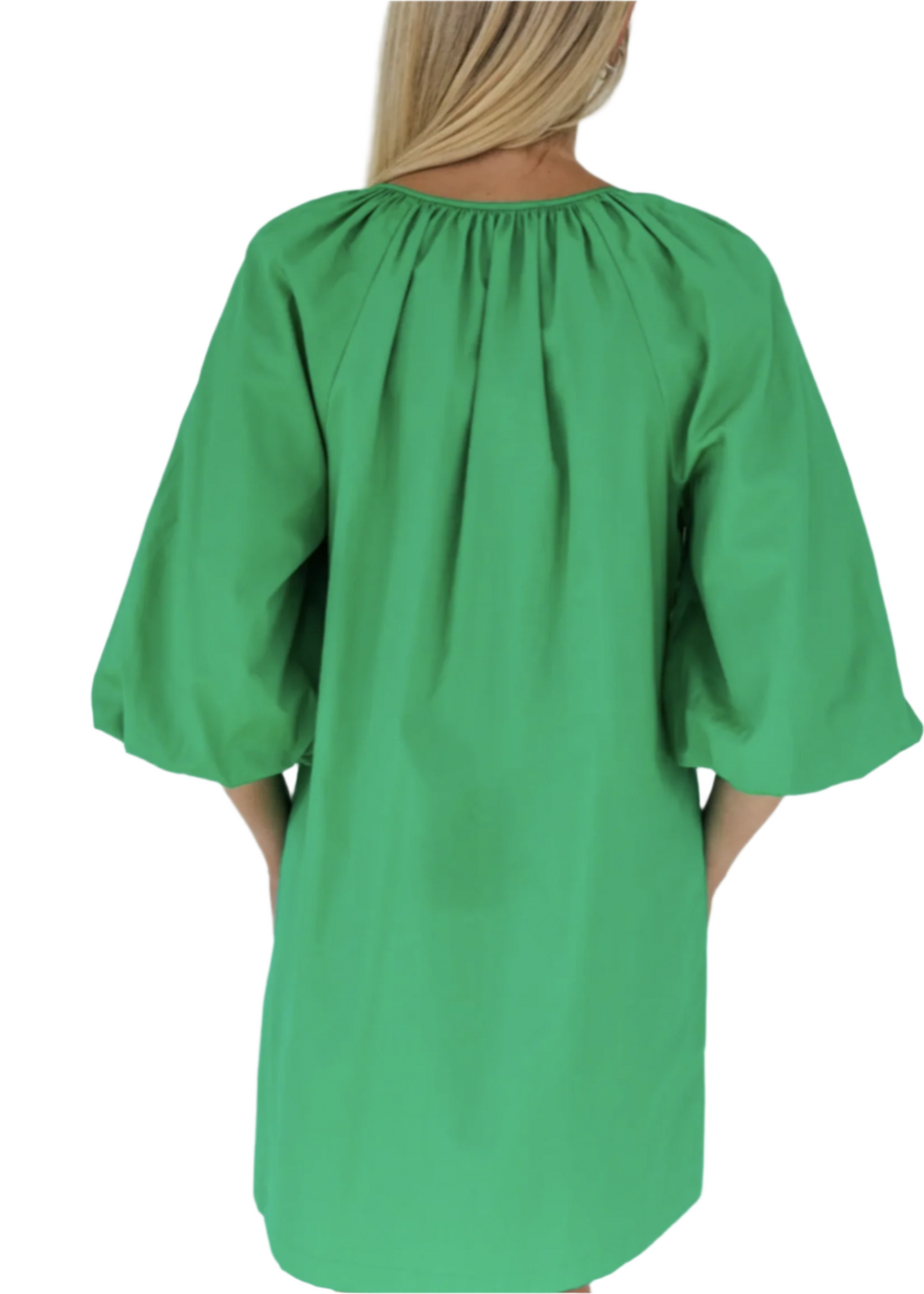 Emma Dress - Bright Green