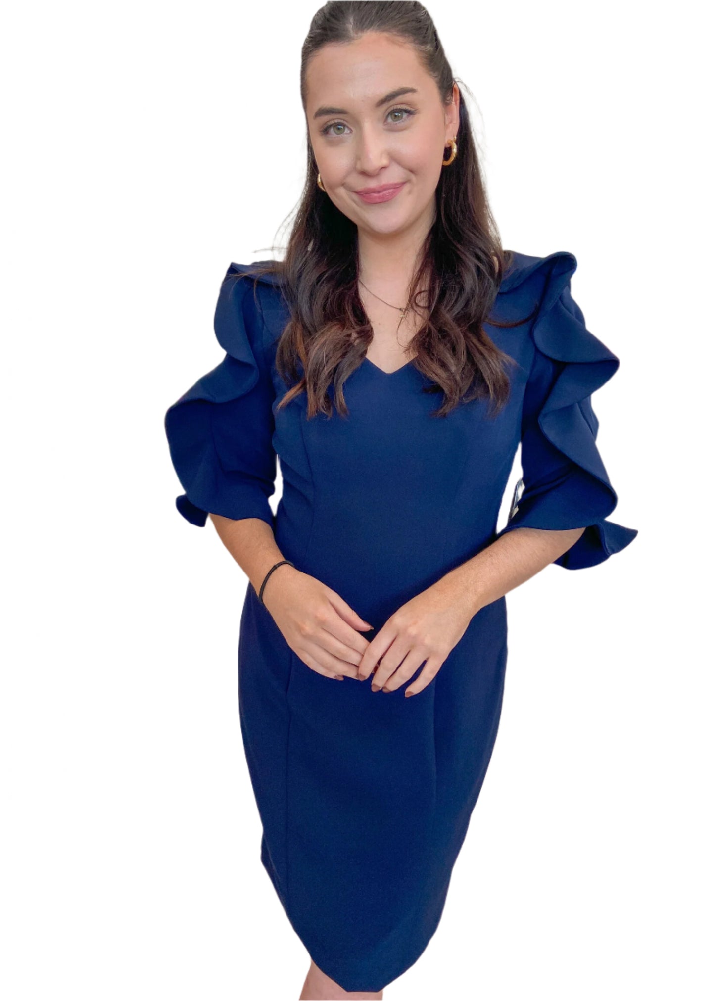 0185 Dress - Navy