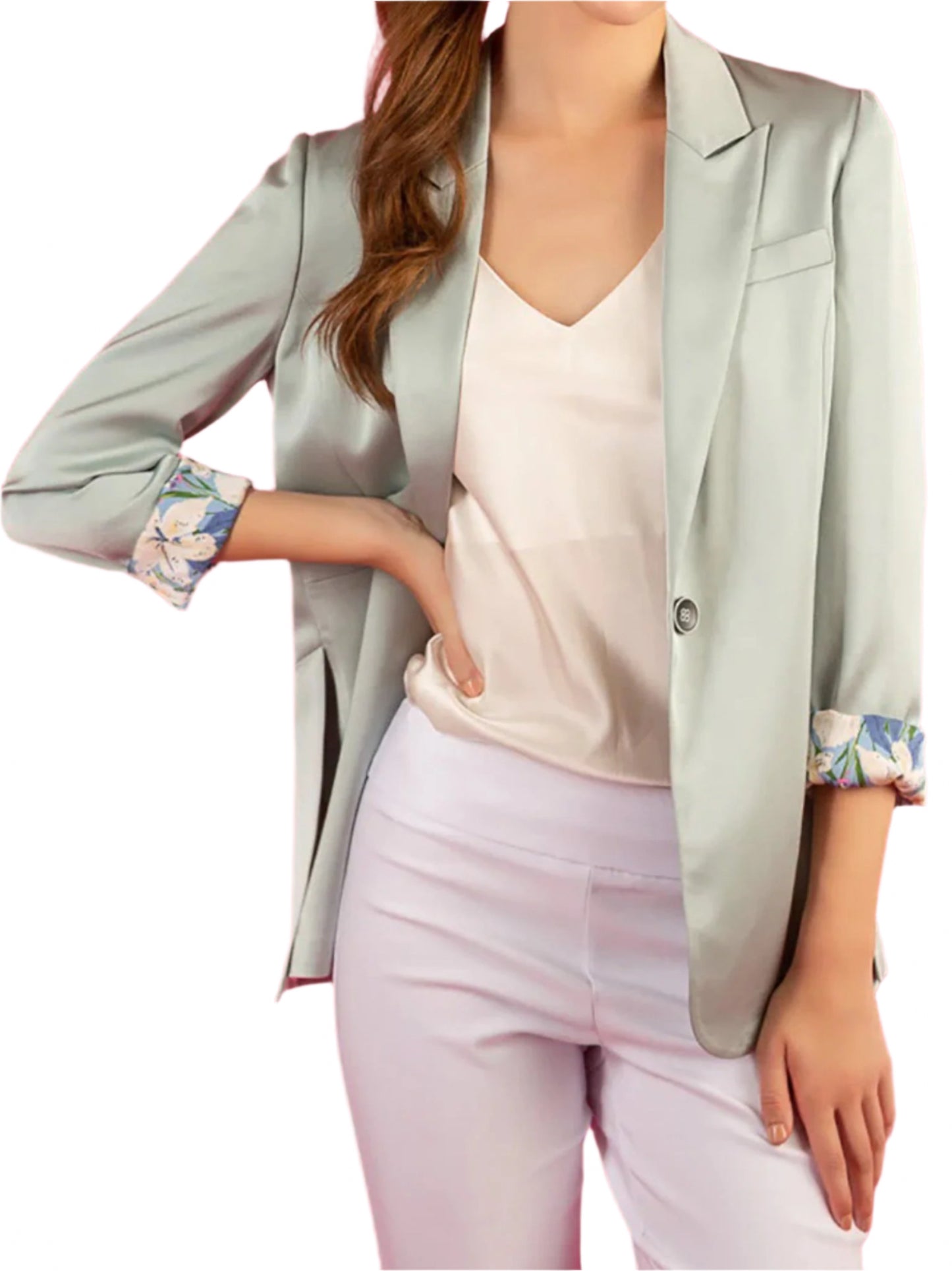 JLC SS23J001T Blazer Teal